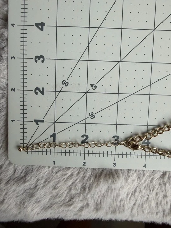 Fashion Elegant Gold & White Enameled Floral Bib 16” + 3” Extension Necklace - Picture 10 of 17